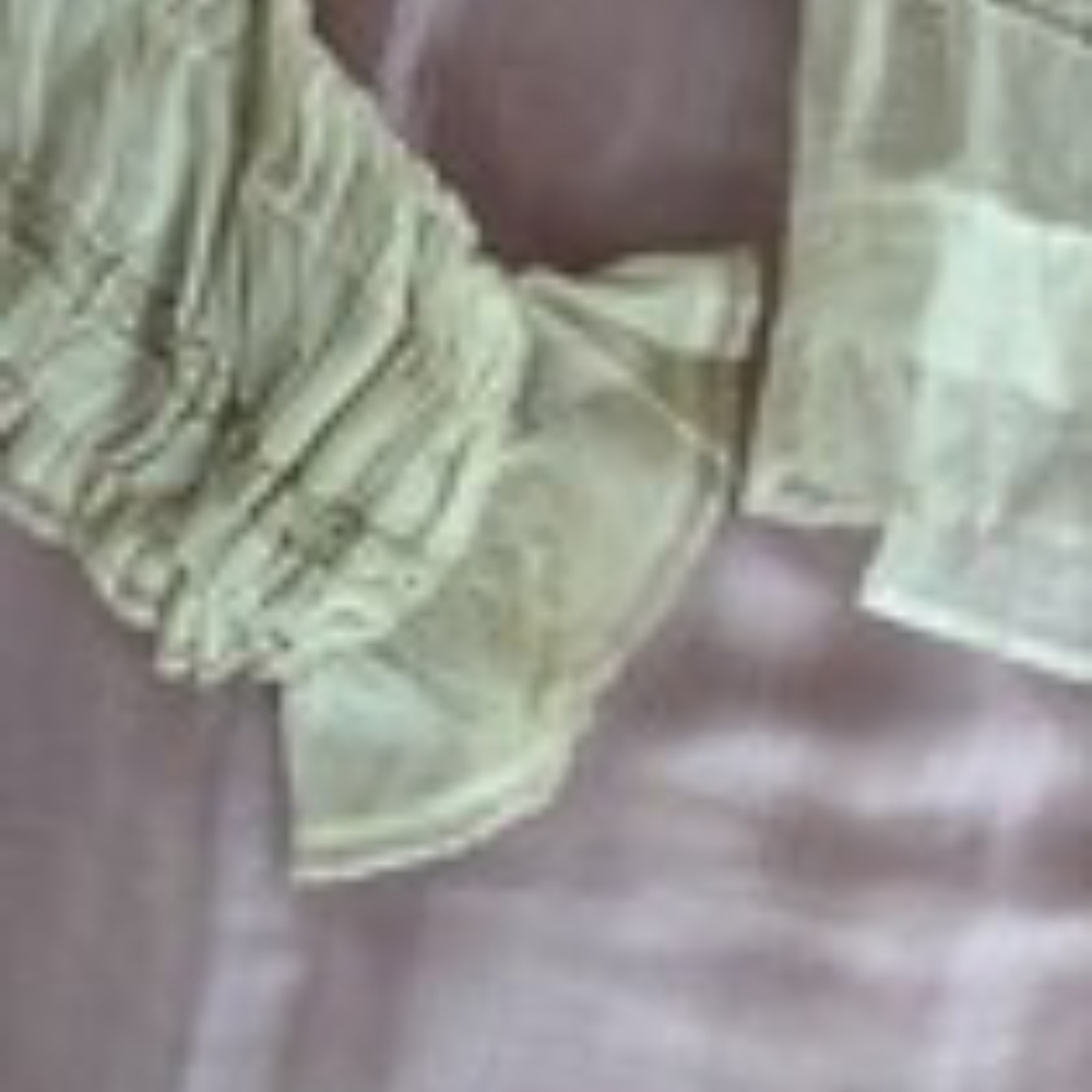 Charming Victorian Children's Long Sleeve Top with Gorgeous Lace and Ruffle - Picture 5 of 6